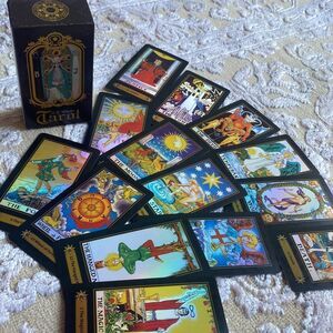 Holographic AE Waite Tarot Deck